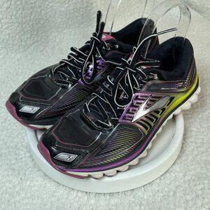 Brooks Sneakers Womens Size 7.5 B Black Glycerin G13 Super DNA Running Shoes